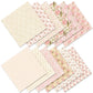 Pink Floral Scrapbook Paper