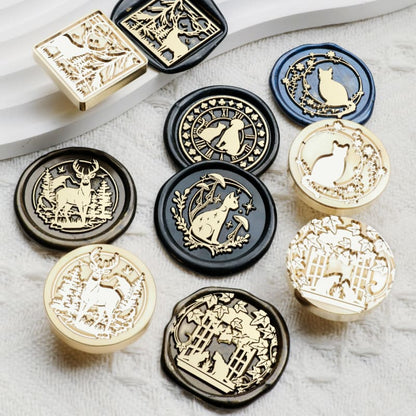 Animal Series Wax Seal Stamp Head