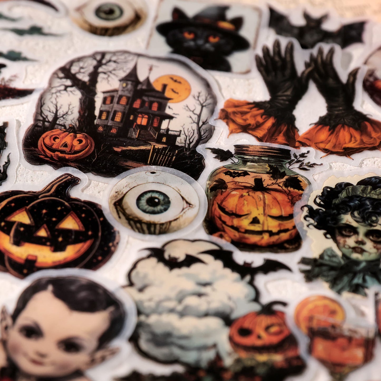 65PCS Halloween Stickers