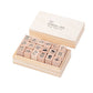 18PCS Life Series Wooden Stamp