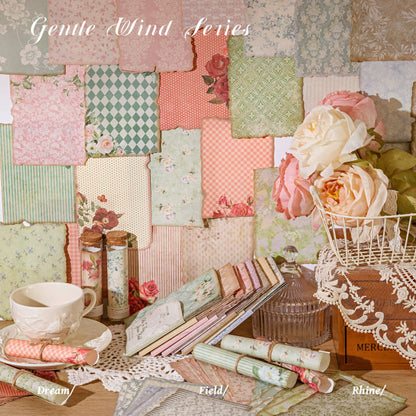 Gentle Breeze Series Scrapbook Paper