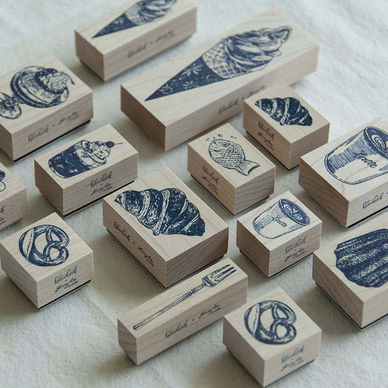 Dessert Series Wooden Stamps