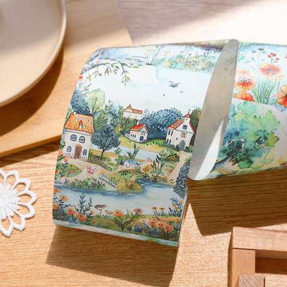 Seasonal Landscape Non-loop Washi Tape