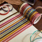 20PCS Ultra-Fine Divider Line Series Washi Tape Set