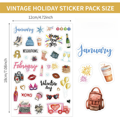 Seasonal Planner Stickers