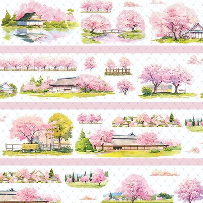 Spring Cherry Blossom Street Tape