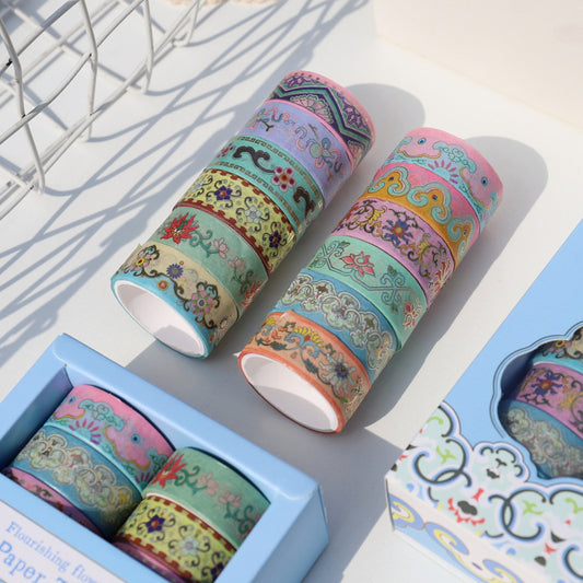 12PCS Dream of the Red Chamber  Series Washi Tape Set