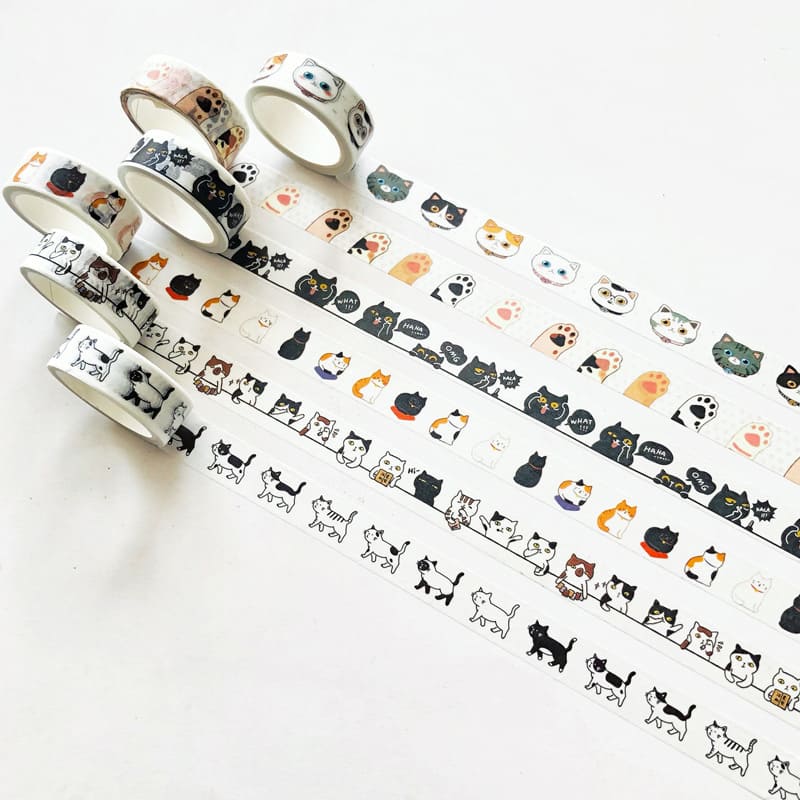 Cats Washi Tape