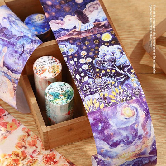 Seasonal Landscape Non-loop Washi Tape