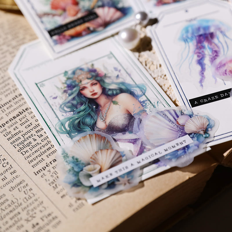 42pcs Mermaid Series Stickers