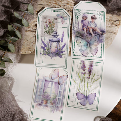 50PCS Lavender Series Stickers