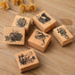 Spring Wooden Stamp