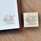 Rabbit Garden Wooden Stamp