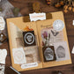 4PCS Beautiful Moments Wooden Stamp