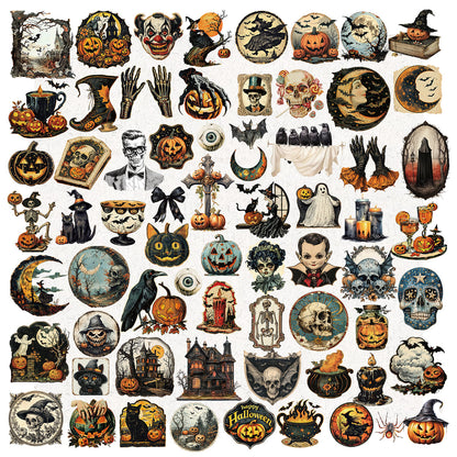 65PCS Halloween Stickers