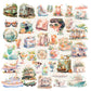 36pcs Summer Travel Stickers