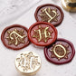 Iris Letter Series  Wax Seal Head