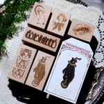 Magic Fantasy Series Wooden Stamps