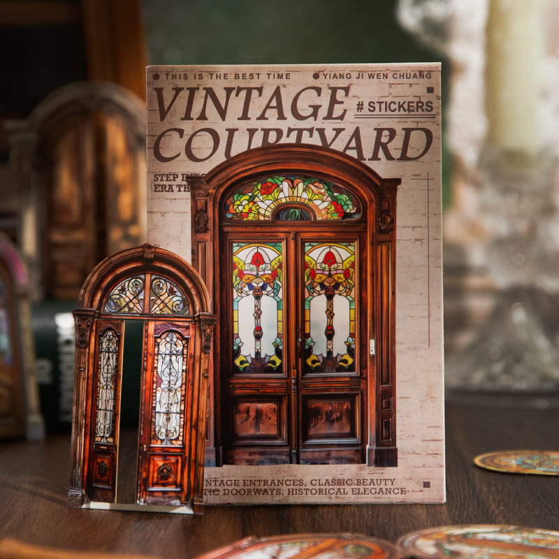 Vintage Doorway Stickers