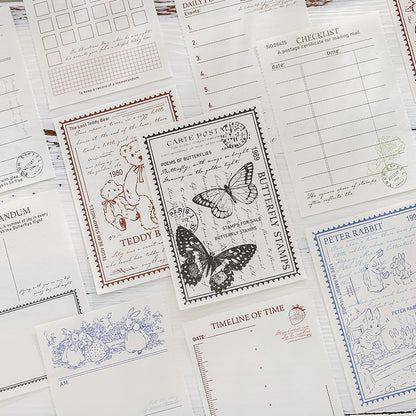 Stamp Series Tri-Fold Notepad