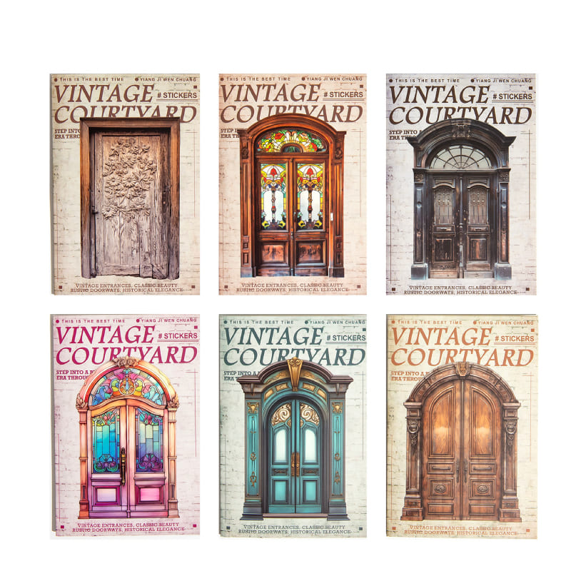 Vintage Doorway Stickers