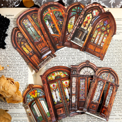 Vintage Doorway Stickers