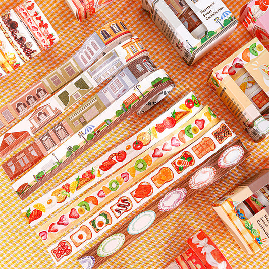 Lot de 4 rubans Washi de la série Sweet