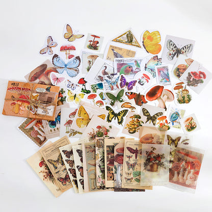 Vintage Memory Room Scrapbooking Material Set