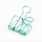 6PCS Colorful Hollow Tail Clips