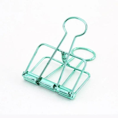 6PCS Colorful Hollow Tail Clips