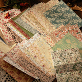 100 PCS Vintage Scrapbook Paper