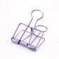 6PCS Colorful Hollow Tail Clips