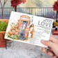 20PCS Telephone Booth Series Stickers