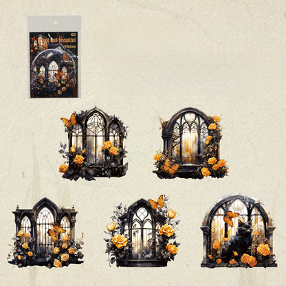 Rose Window Series Stickers