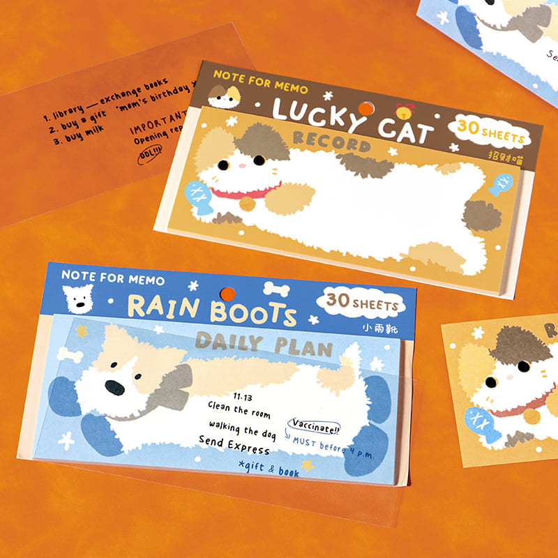 Pet Memo Pads