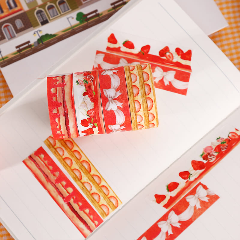 4PCS Sweet Series Washi Tape