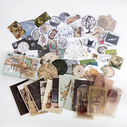 Vintage Memory Room Scrapbooking Material Set