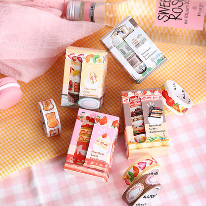 4PCS Sweet Series Washi Tape