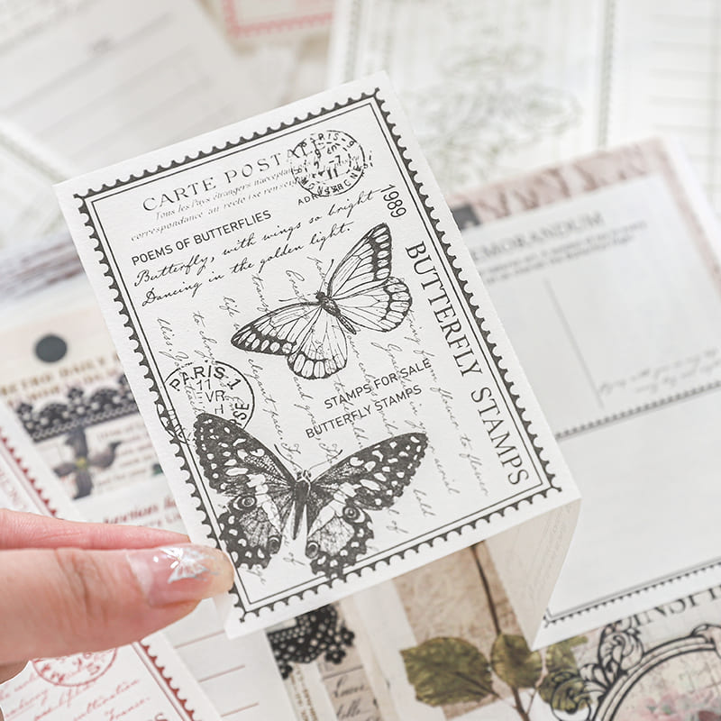 Stamp Series Tri-Fold Notepad