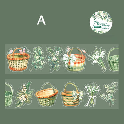 Flower Basket Series Tape