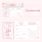 Stamp Series Tri-Fold Notepad