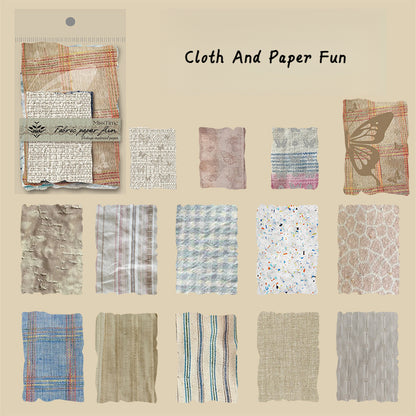 Cloth And Paper Fun Vintage Scrapbook Paper