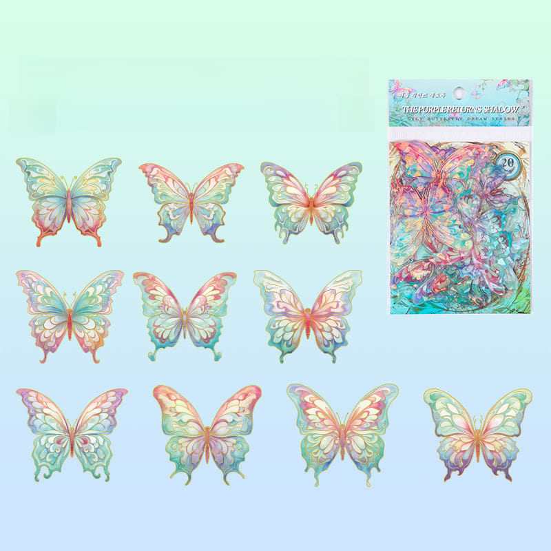 Fantasy Butterfly Stickers