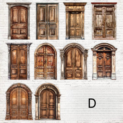 Vintage Doorway Stickers