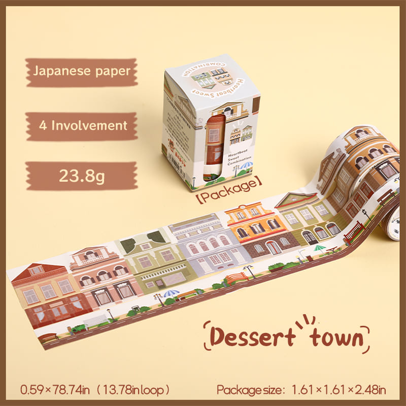 4PCS Sweet Series Washi Tape