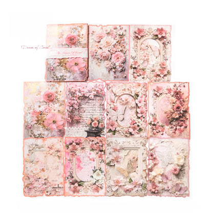 Secret Garden Vintage Scrapbook Paper