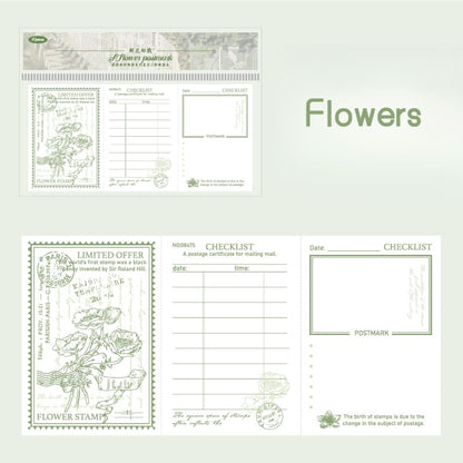 Stamp Series Tri-Fold Notepad