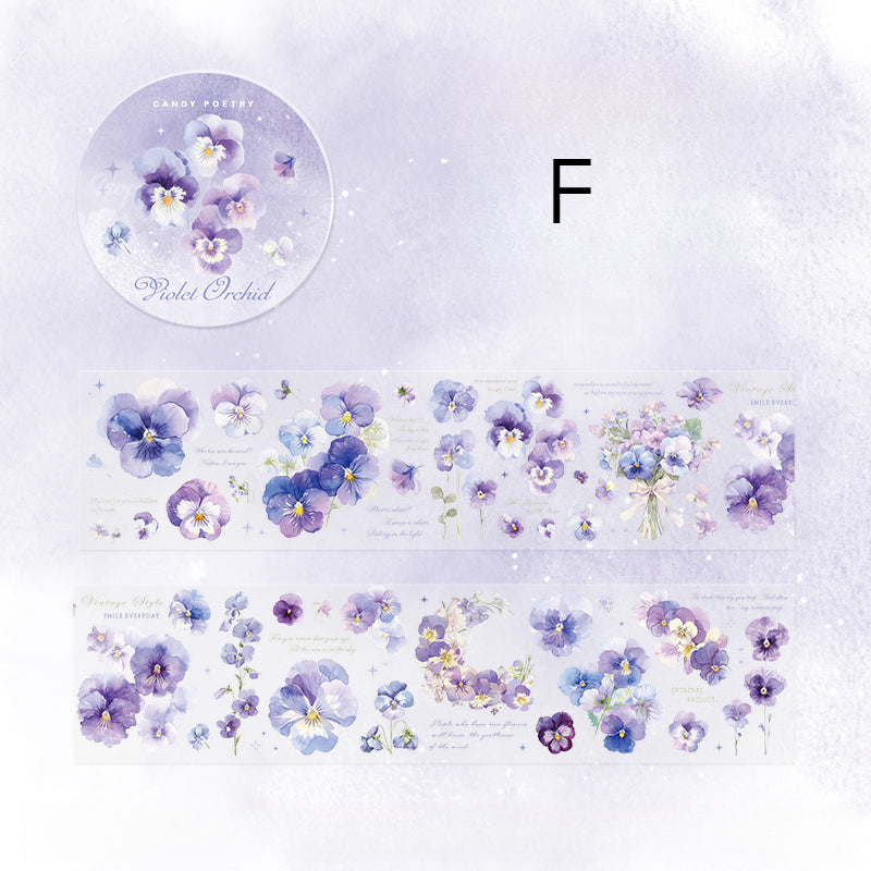 Floral  Series  PET Tape