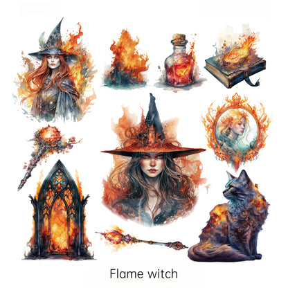 Witch Series Stickers