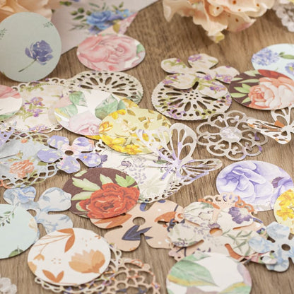 Papier de scrapbooking Monde des fleurs